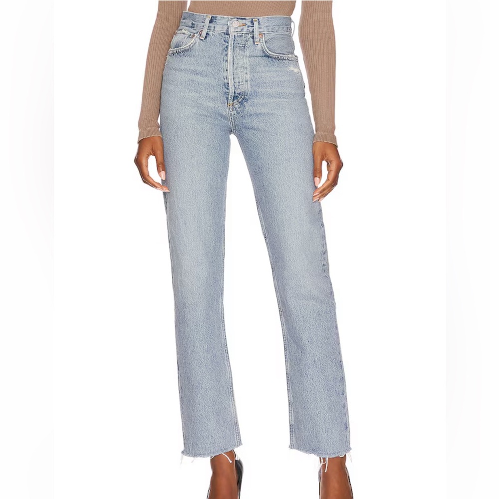 Agolde 90s Pinch Waist High Rise Straight Jeans